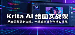AI 绘画实战使用+变现教程：从安装部署到变现，26一站式掌握创作核心技能-欢迎访问本站