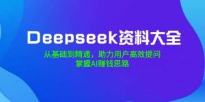 Deepseek资料大全【全网最全最新资料集合】从基础到精通使用Deepseek-欢迎访问本站