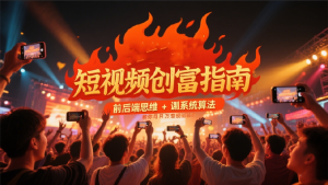 短视频月入过万创富系列课程，12节核心课程【26自媒体变现必学】-欢迎访问本站