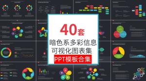 PPT模板合集-《信息可视化PPT模板合集》400+页专业图表【电商热销1201】-欢迎访问本站