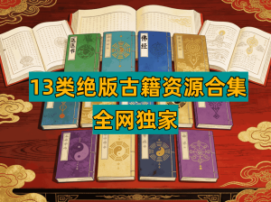 13类绝版古籍资源，涵盖医书、易经、佛学、风水等等，每本都是精品【电商热销986】-欢迎访问本站