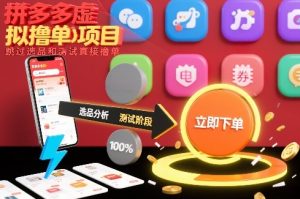 2026拼多多虚拟撸单冷门项目，跳过选品和测试直接撸单-欢迎访问本站